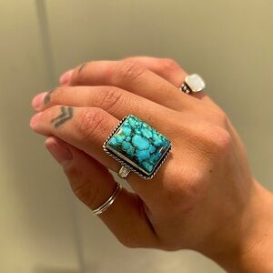 turquoise sterling silver ring